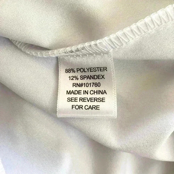 NWT Emerald 18 White Cropped Capri Pants Size XL - Picture 5 of 6